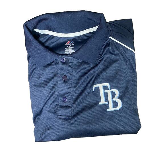 Majestic Other - Tampa Bay Rays | Men’s 6XL Polo Shirt